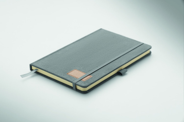 Logo trade promotional gifts picture of: A5 notebook hard RPET cover