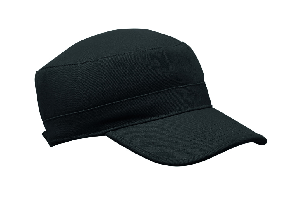 Logo trade promotional giveaways image of: Military cap 260 gr/m²