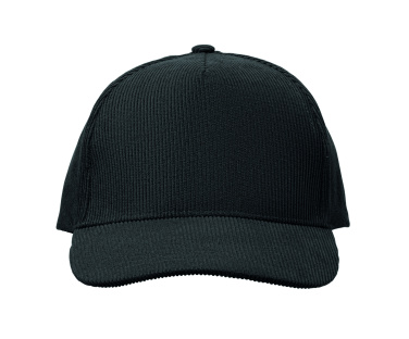 Logo trade corporate gift photo of: Corduroy 5 panel baseball cap