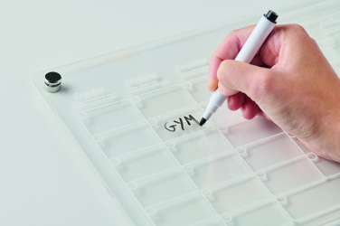 Logo trade promotional item photo of: Magnetic acrylic planner