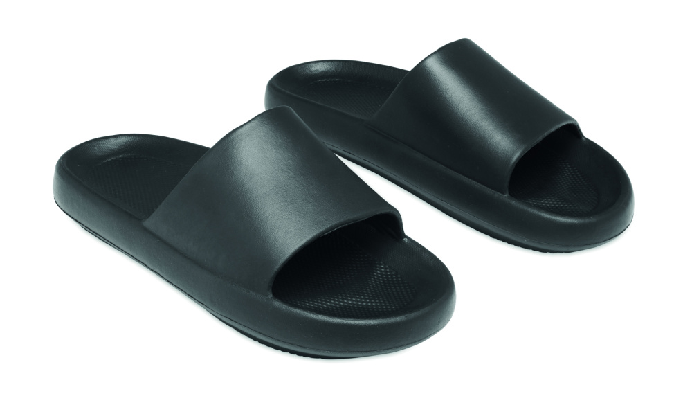 Logo trade promotional giveaways image of: Unisex EVA sliders size 40/41