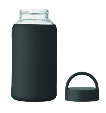 Logo trade promotional merchandise image of: High borosilicate glass bottle