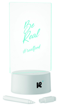 Logotrade promotional giveaway picture of: Light-up LED memo board