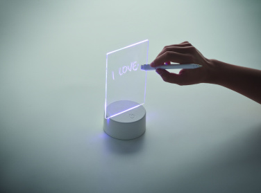 Logotrade advertising products photo of: Light-up LED memo board