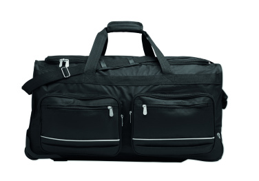 Logotrade promotional giveaway picture of: Duffle bag trolley 600D RPET
