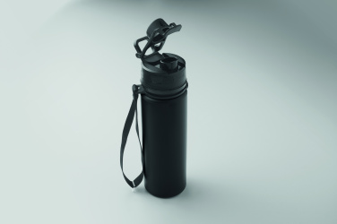 Logo trade promotional items picture of: Foldable silicone sports bottle