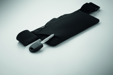 Logotrade promotional giveaway image of: Sports waist bag 600D RPET