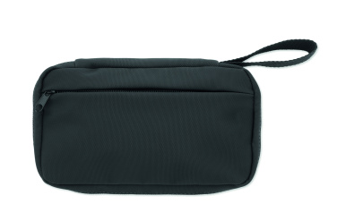 Logo trade corporate gifts picture of: Toiletry bag 600D RPET