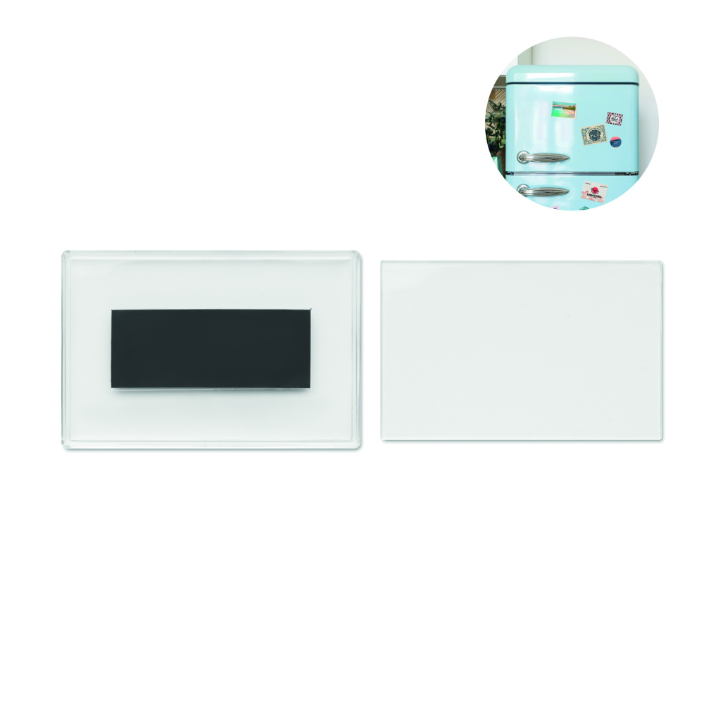 Logotrade promotional merchandise image of: Acrylic photo magnet rectangula