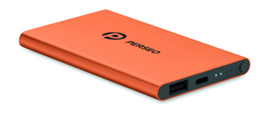 Logo trade promotional giveaway photo of: 4000 mAh Power Bank Type C