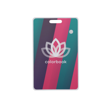 Logo trade corporate gift photo of: Findit Dual RCS rplastic ultra-thin finder card rechargeable