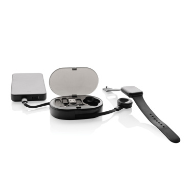 Logo trade promotional giveaways image of: Chargevix RCS rplastic Multi-functional 60W charging set