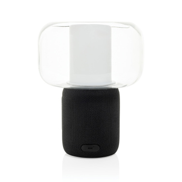Logo trade promotional items picture of: Lux RCS recycled plastic 10W speaker lamp