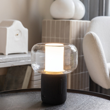 Logotrade promotional gift image of: Lux RCS recycled plastic 10W speaker lamp