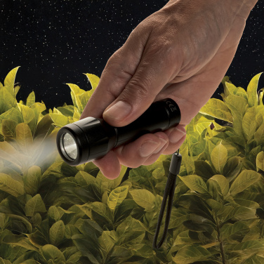 Logo trade promotional item photo of: Flara RSC recycled plastic USB-rechargeable torch