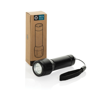 Logotrade promotional giveaways photo of: Flara RSC recycled plastic USB-rechargeable torch