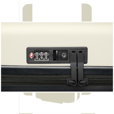 Logotrade corporate gift picture of: Rover 20" GRS recycled cabin trolley 40L