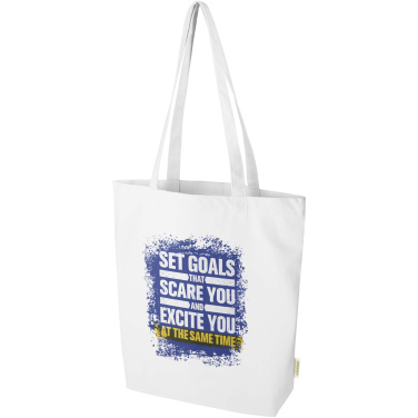 Logotrade promotional merchandise image of: Odisha 270 g/m² OCS organic tote bag 10L