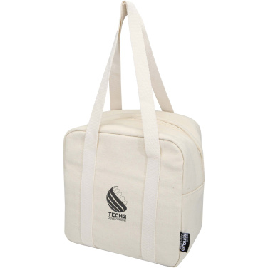 Logo trade corporate gift photo of: Recanvas GRS recycled lunch cooler bag 5L