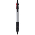 Trine 3-ink RCS recycled ballpoint pen with stylus, Silver