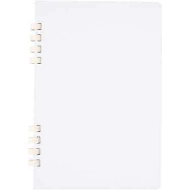 Logotrade promotional merchandise image of: Fil A5 hard cover RCS recycled spiral notebook