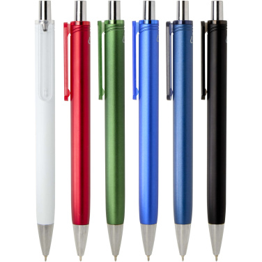 Logo trade promotional item photo of: Feld RCS recycled ballpoint pen with metallic finish (black ink)