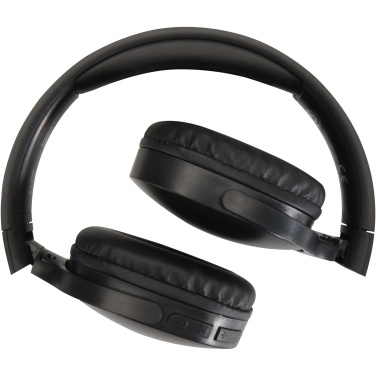 Logotrade promotional giveaways photo of: Ancha recycled plastic over-ear wireless Bluetooth® headset