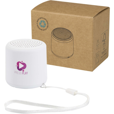 Logo trade promotional gifts picture of: Velkis 3W recycled plastic wireless Bluetooth® speaker