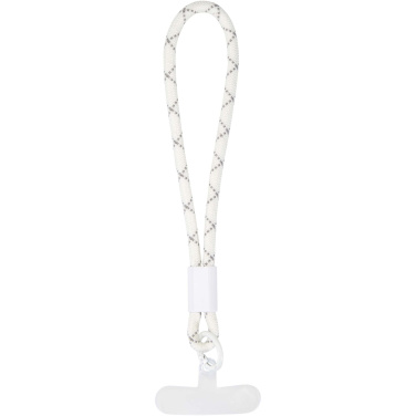 Logo trade promotional giveaways image of: Arich recycled plastic smartphone wristband