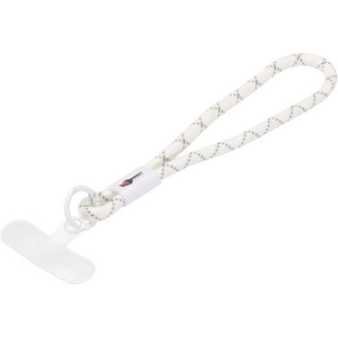 Logotrade promotional product image of: Arich recycled plastic smartphone wristband