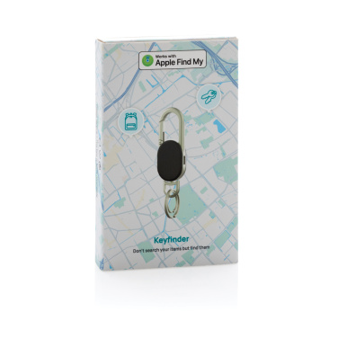 Logo trade promotional product photo of: Keyfinder Dual keychain with worldwide locating