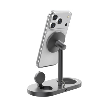 Logotrade promotional merchandise photo of: Quantum RCS ultra-fast 25W Magnetic desk wireless Charger