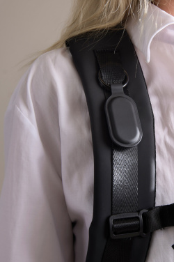 Logo trade corporate gifts image of: VINGA Baltimore RCS Key tag With Finder Dual