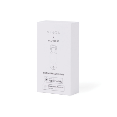 Logo trade promotional merchandise photo of: VINGA Baltimore RCS Key Organiser With Finder Dual