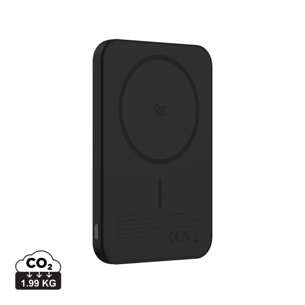 Logotrade promotional item picture of: Urban Vitamin Pomona 5000mAh Qi2.2 25W magnetic powerbank