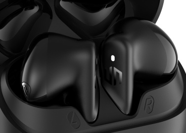 Logo trade corporate gift photo of: Urban Vitamin Santa Clara RCS plastic ENC earbuds