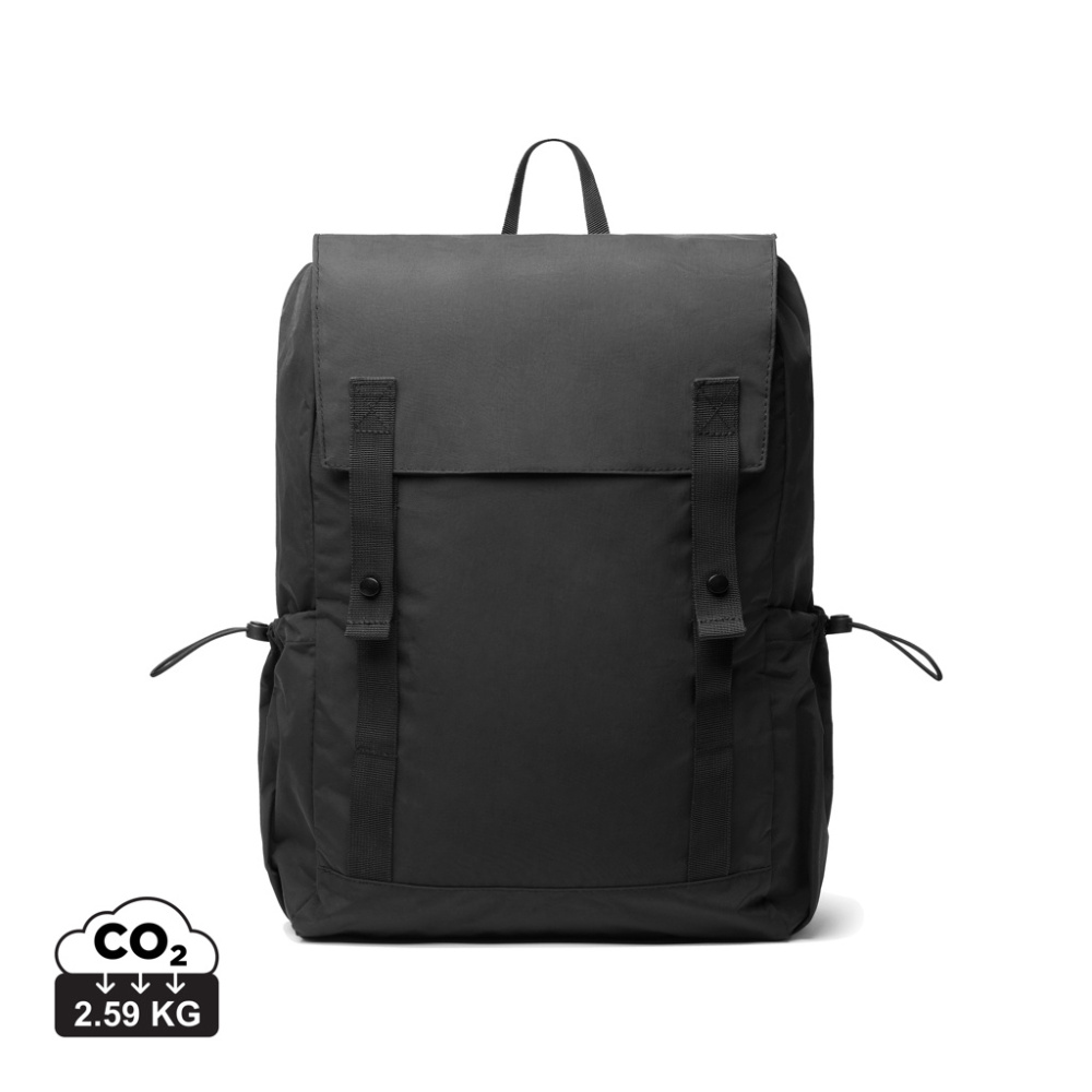 Logo trade promotional merchandise photo of: KENTO URBAN RCS recycled nylon Everyday Backpack