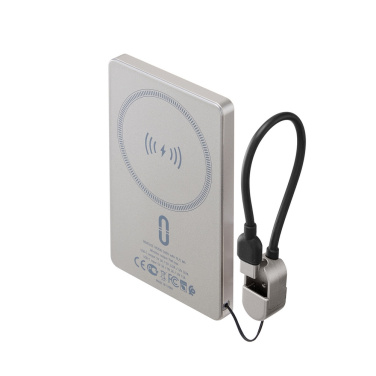 Logo trade promotional gifts picture of: Power Bank Magsafe wireless 15W VA2616 5000 mAh RIVACASE