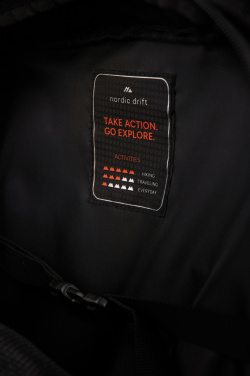 Logo trade promotional product photo of: Nordic Drift RCS Travelling backpack 25L