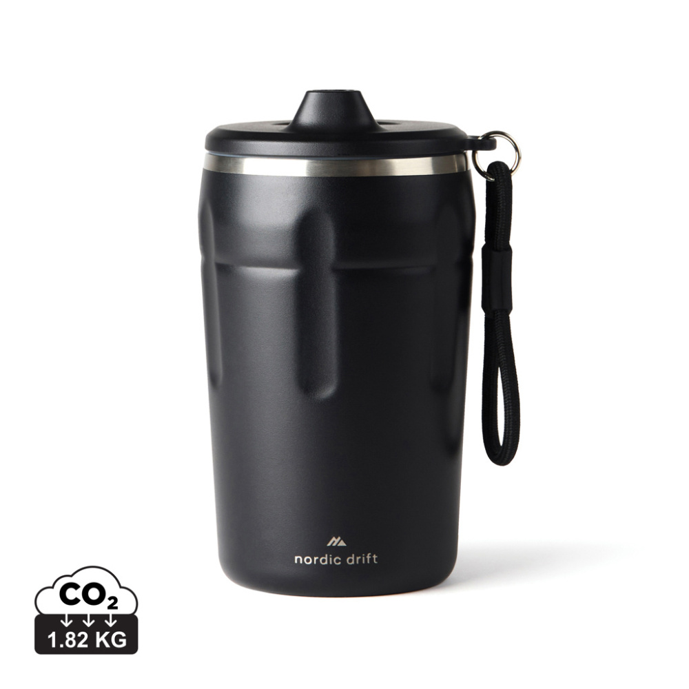 Logotrade corporate gift image of: Nordic Drift Trail RCS Lockable And Leakproof Coffee Mug 350