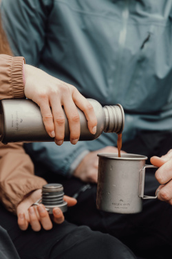 Logotrade promotional gift picture of: Nordic Drift Trail Ultra Light Titanium 600ml Water Bottle