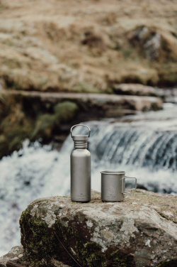 Logotrade promotional giveaway picture of: Nordic Drift Trail Ultra Light Titanium 600ml Water Bottle