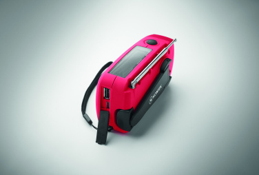 Logotrade corporate gift image of: Portable radio SOS with LED torch