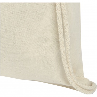 Logotrade meene foto: Oregon 100 g/m² puuvillane pingutusnööriga sussikott 5L