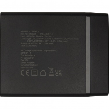 Logotrade reklaamkingituse foto: ADAPT 72W taaskasutatud plastist PD elektrijaam