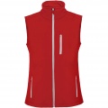 Nevada unisex softshell vest, Punane