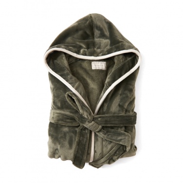 Logo trade ärikingi pilt: VINGA Louis luksuslik plüüsist hommikumantel, suurus S-M