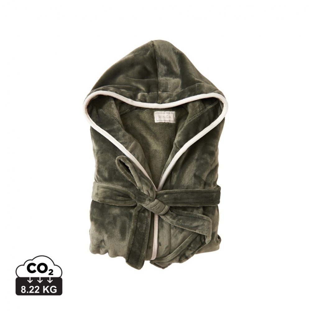 Logo trade reklaamkingituse pilt: VINGA Louis luksuslik plüüsist hommikumantel, suurus L-XL