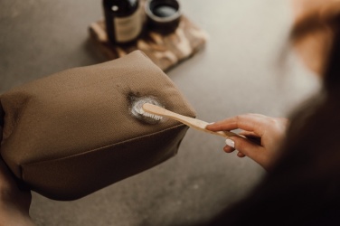 Logo trade reklaamkingi pilt: VINGA Sloane tualett-tarvete kott RCS taaskasutatud polüester