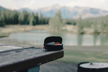 Logotrade reklaamkingitused pilt: RCS taaskasutatud nubuck PU kotike esmaabikomplekt postitatav